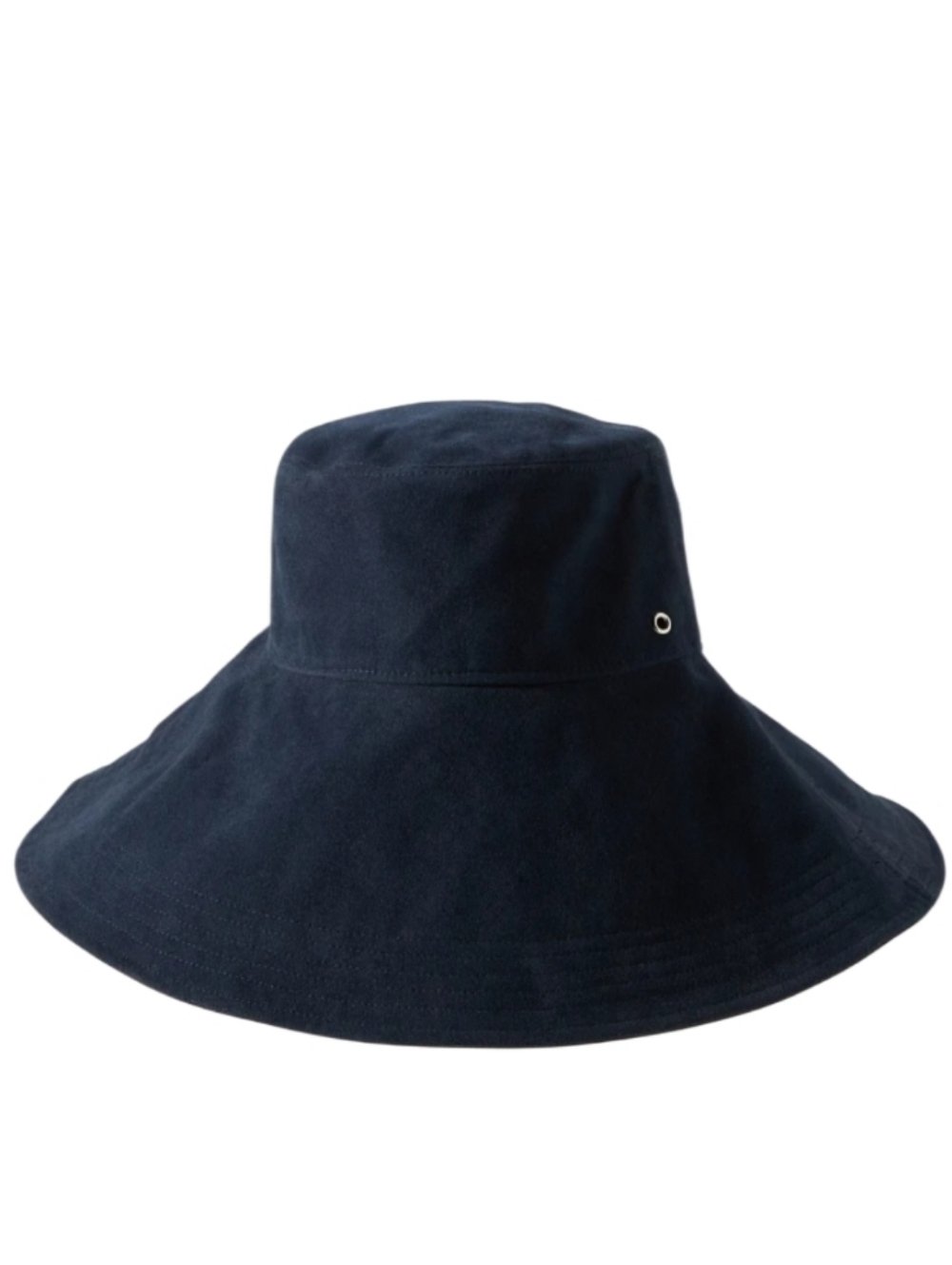 ANTHROPOLOGY x WYETH Navy Wide Brim Bucket Hat $48 Spring Summer Cruise Beach